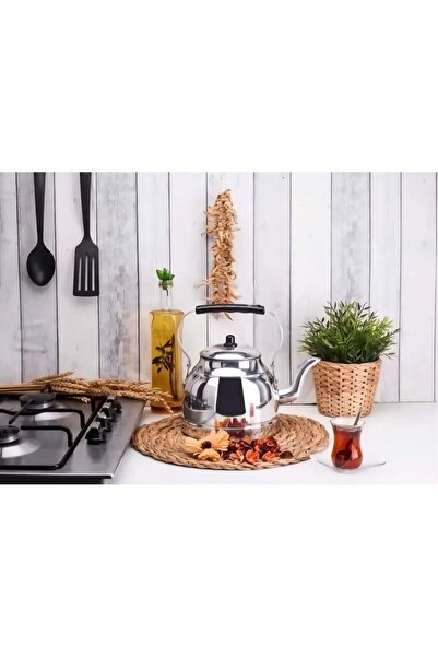 abnturk Süper Kalite Üstten Saplı Alüminyum Çaydanlık 24 Cm