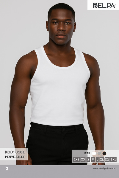 belpa Ανδρικά εσώρουχα Ersa, χτενισμένα βαμβακερά εσώρουχα, συσκευασία 6 τεμαχίων