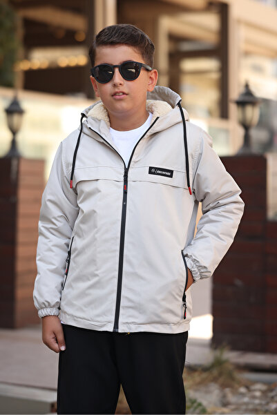 BOYS MANS Fiú kabát Téli gyerekkabát Prémium kabát