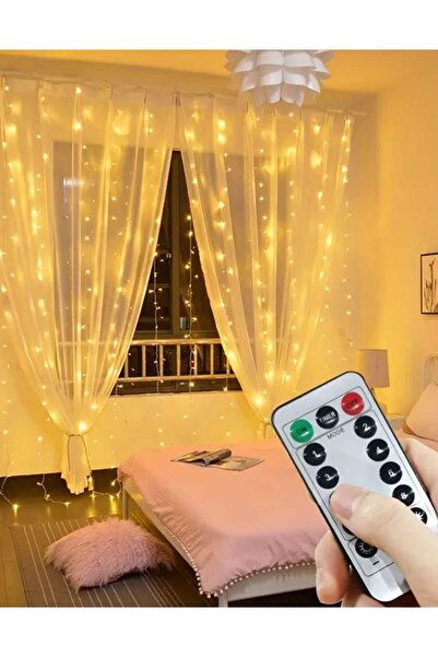 ÇEÇEN HOME (3 METRE)Uzaktan Kumandalı Salon-Yatak Odası Vb.Perde Led,İç-Dış M...