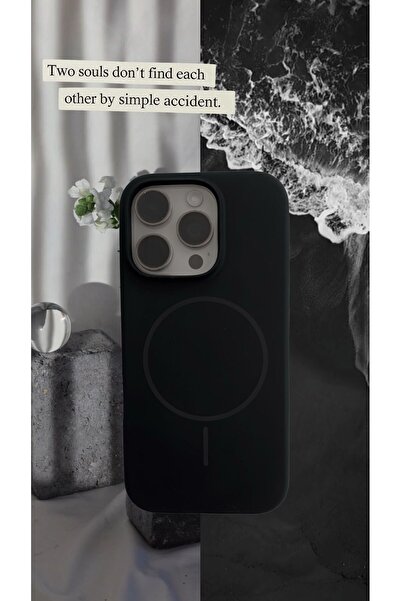 OEM Θήκη για iPhone 15 με MagSafe - Σιλικόνη, βελούδινο εσωτερικό, μινιμαλιστ...