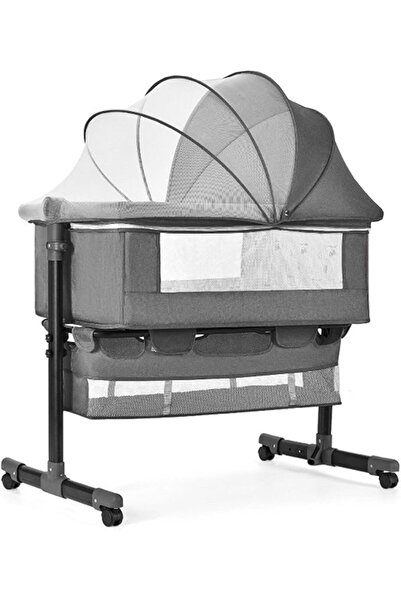 Generic 3 in 1 Children's Bed, Children's Travel Bed Bassinet, Baby Bassinet Side Bed, Foldable, Mobile Cot