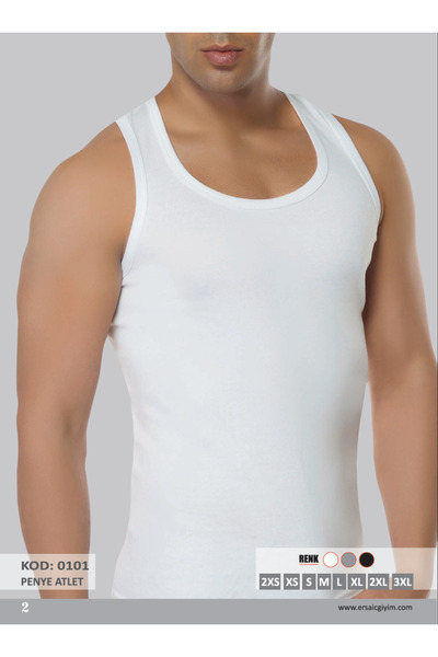 belpa Ανδρικά εσώρουχα Ersa, χτενισμένα βαμβακερά εσώρουχα, συσκευασία 6 τεμαχίων