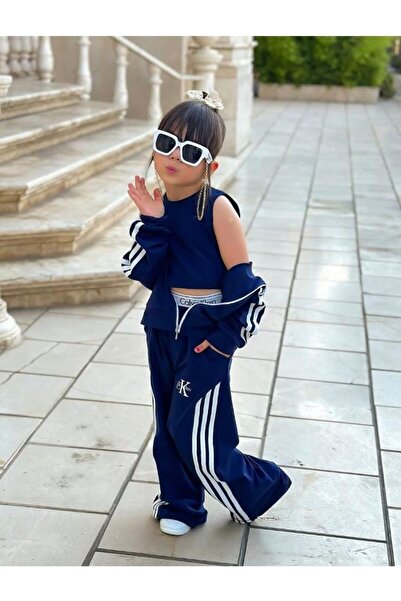 Bisahane Girl's 3-Piece Tracksuit Set