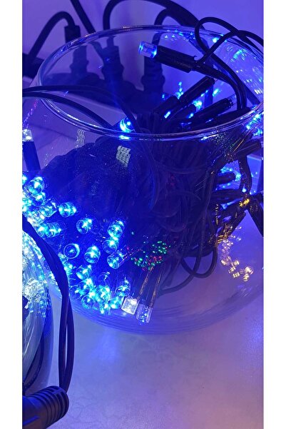 SDX Market Instalație de Crăciun 5 m / 1 m, Cortină Albastră, 240 LED-uri, SD...