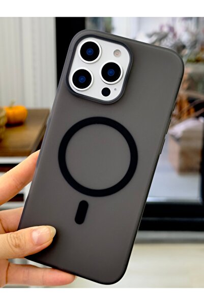 Go Aksesuar Iphone 14 Promax Gerçek Magsafe Özellikli Parmak İzi Bırakmaz Mat...