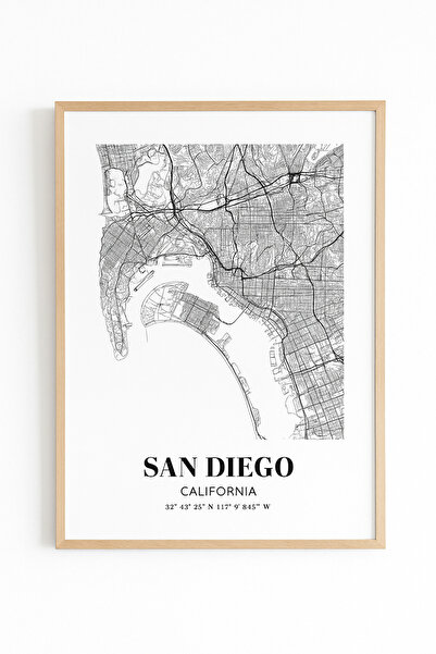 KAYABEY HOME San Diego Modern Map Design Painting