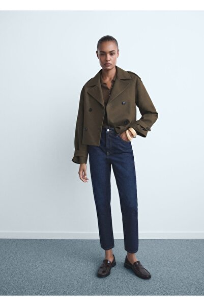 MANGO Woman Mom2000 yüksek belli mom jean pantolon