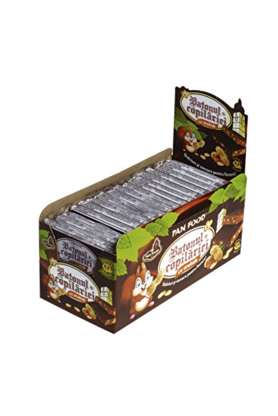 Batonul Copilariei Cutie Ciocolată de casă cu arahide, Baton cu arahide din c...