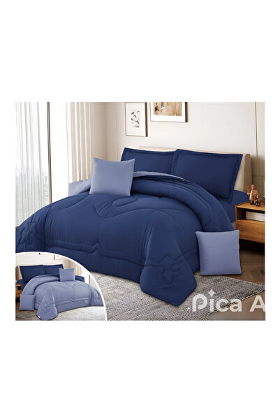 Red Rose Summer double bed duvet cover set with a double side, comfort for your sleep and elegance for your room, size 170*230