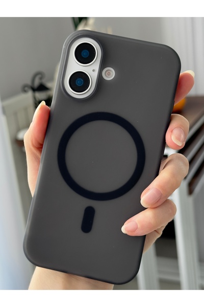 Go Aksesuar Iphone 16 Gerçek Magsafe Özellikli Parmak İzi Bırakmaz Mat Şeffaf...