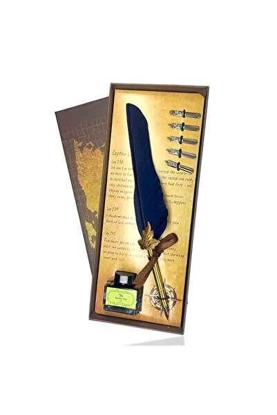 CASABA Design Divid Pen Stylish Feather Pen 5 Different Tip Types