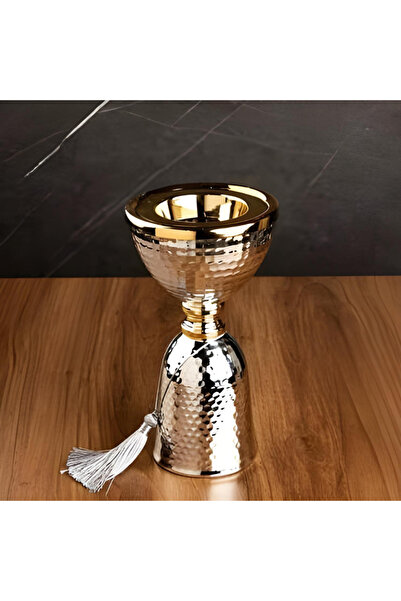 Generic مبخرة انيقة فضي وذهبي