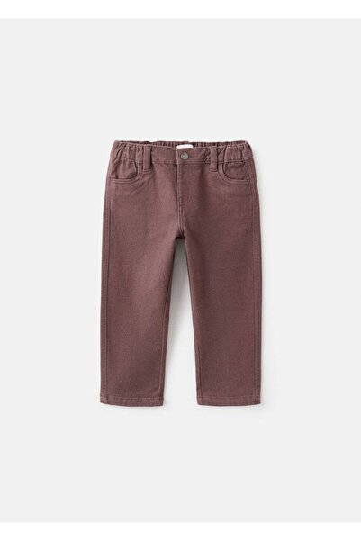 MANGO Baby Düz kesim pantolon
