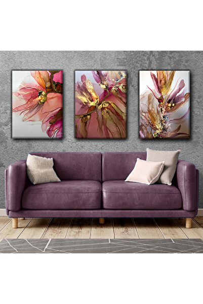 Harika bir ev TABLOR ABSTRACT DE FLORI ROZ-AURIE 02 | TABLO PE Pânză FĂRĂ CAD...