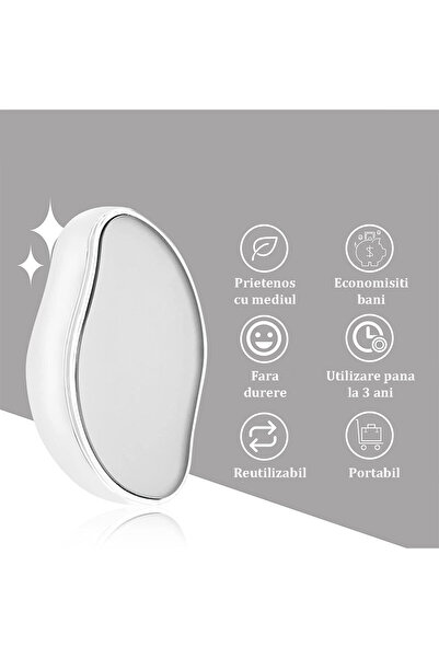 NEO Συσκευή αποτρίχωσης με κρυστάλλους τριβής Salestore.ro®, για αποτρίχωση και απολέπιση