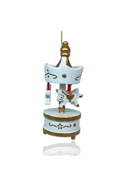 CASABA حصانة خشبية بيضاء