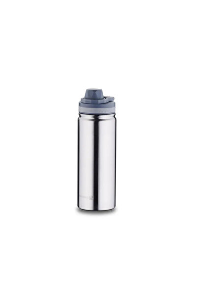 KORKMAZ Stainless Steel Sports Thermos, 500 Ml, for Hot & Cold Drinks