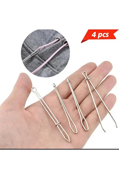 ORGANICYOU أداة خياطة معدنية من ييوو، 4 قطع، سهلة الاستخدام، مع ملقط، ملحقات خياطة للأحزمة المرنة