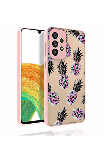 ECRUZ غطاء حماية للكاميرا لهاتف Galaxy A33 5G، غطاء ECRZ Nora اللامع - رقم 1