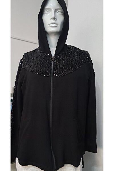 Butik Pul detaylı kristal kumaş ceket