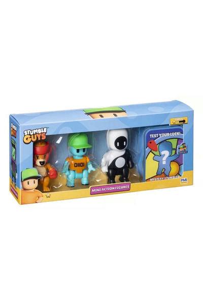 Gülce Design مجموعة شخصيات أكشن من 4 قطع من لعبة Stumble Guys للأولاد والبنات...