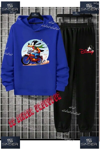 SS SİNSER Παιδικό Unisex Σετ Φόρμας με Κουκούλα "DUFFY MOTORIZED CIRCLE" με Ε...