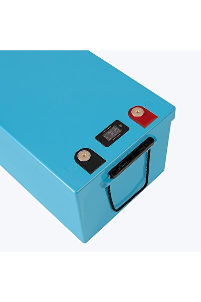 Antfea 25.6V 200Ah ABS Lityum Akü Akıllı Ekran LiFePo4 (Yat, Karavan, Tekne Aküsü)