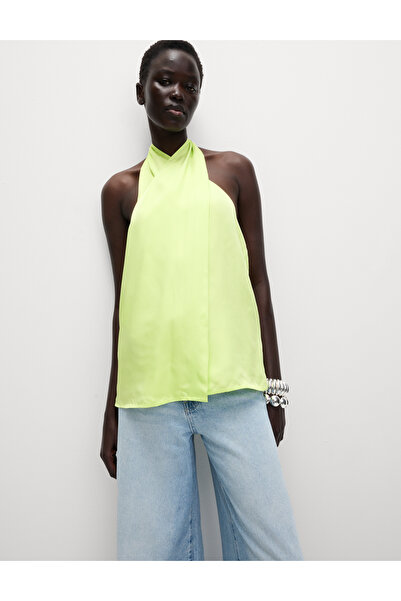 Marks & Spencer Edit Halter Yaka Bluz