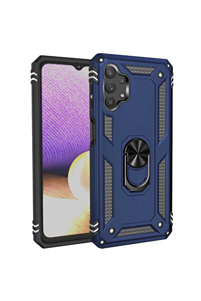 ECRUZ غطاء حماية لهاتف جالاكسي A13 4G من ECRZ - أزرق