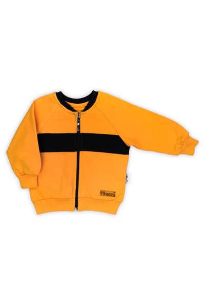 JollyMag Sweatshirt (181272) "Big Trucks" Collection 2021 Yellow/Black Size 62
