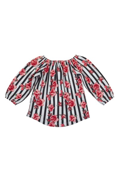 JollyMag Spanish long sleeve blouse (184139) Nicol Nana Flowers/Stripes size 104