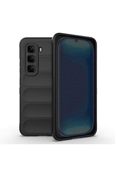 ECRUZ غطاء حماية من السيليكون لهاتف Infinix Hot 50 4G بتصميم ECRZ العرقي مع س...