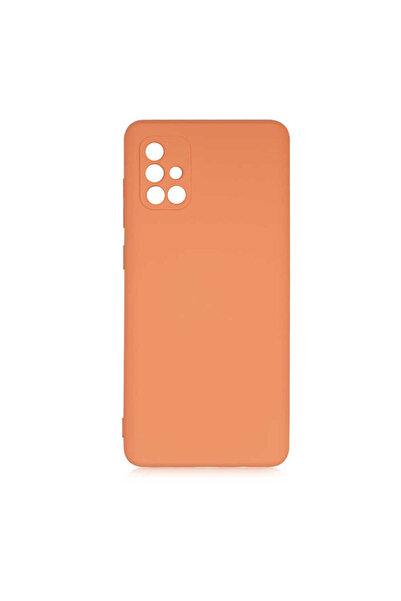 ECRUZ غطاء حماية لهاتف جالاكسي A71 من ECRZ مارا - برتقالي
