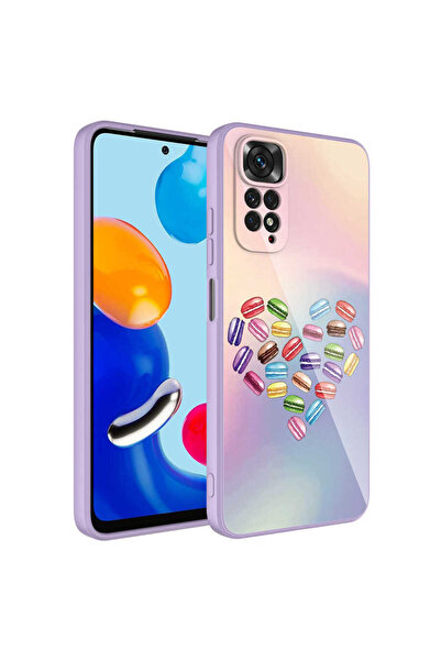 ECRUZ غطاء حماية لكاميرا Redmi Note 11S العالمي مصنوع من السيليكون الصلب المز...