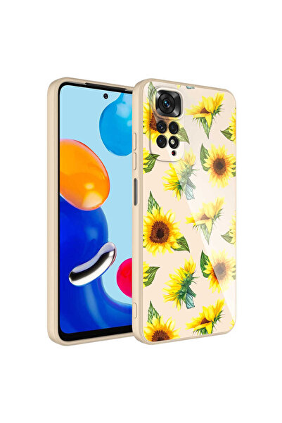 ECRUZ غطاء حماية لكاميرا Redmi Note 11 العالمي مصنوع من السيليكون الصلب المزخ...