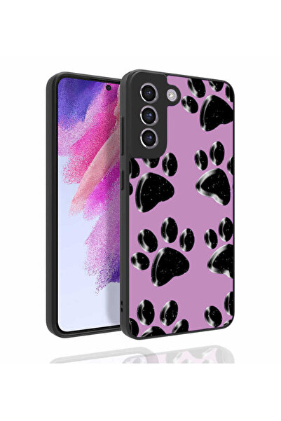 ECRUZ حافظة ECRZ Nora اللامعة المتوافقة مع هاتف Galaxy S21 FE مع حماية للكامي...