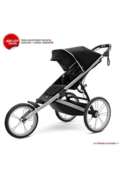 JollyMag Carucior Thule Glide 2 Single Aluminium/Jet Black (model 2020)