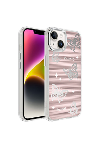 ECRUZ حافظة ECRZ Mimbo متوافقة مع هاتف iPhone 14 Plus بتصميم لامع AiHTTgli-NO5