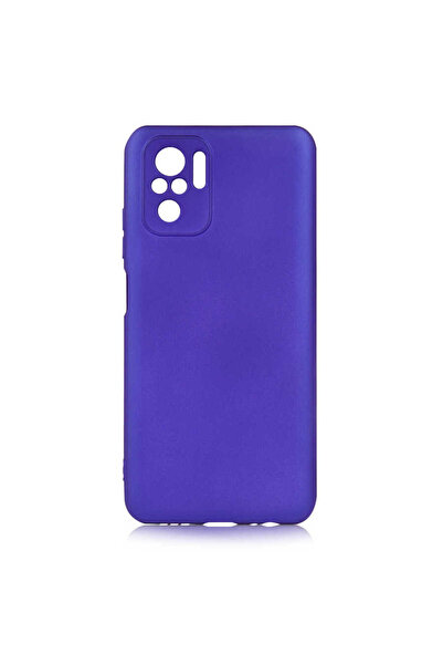 ECRUZ Redmi Note 10S Case Ecrz Premier Silicone Cover - Saks Blue