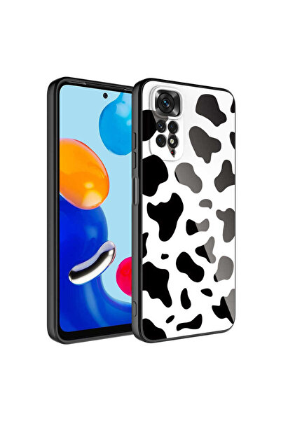 ECRUZ غطاء حماية لكاميرا Redmi Note 11 العالمي مصنوع من السيليكون الصلب المزخ...