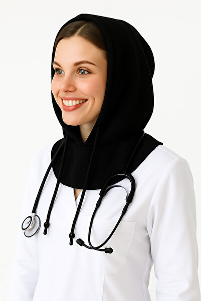 mirach Hood Headgear Scrubs Compatible Practical Work Headgear Elegant and Functional Complementary Accessory