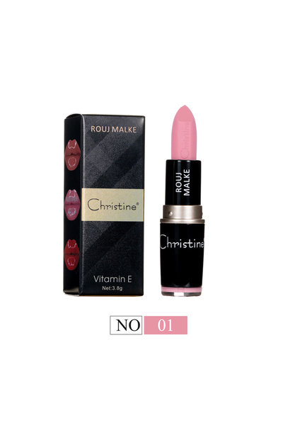 Christine روج مالك أحمر شفاه مطفي رقم 01