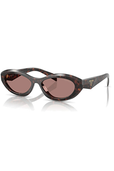 Prada Women Irregular Knight Sunglasses- Pr 26zs - Lense Size:55mm - Root Tortoise