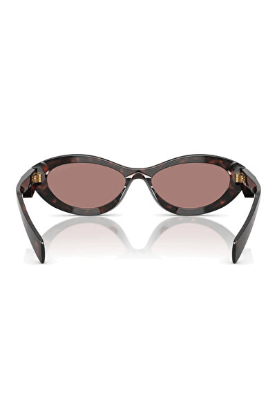 Prada Women Irregular Knight Sunglasses- Pr 26zs - Lense Size:55mm - Root Tortoise