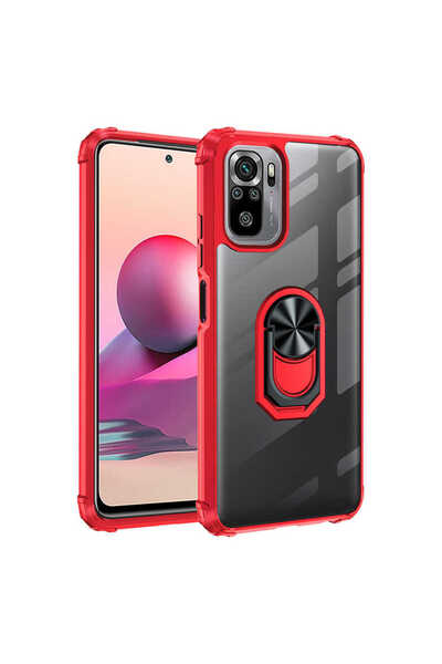ECRUZ Redmi Note 10S Case Ecrz Mola Cover - Red
