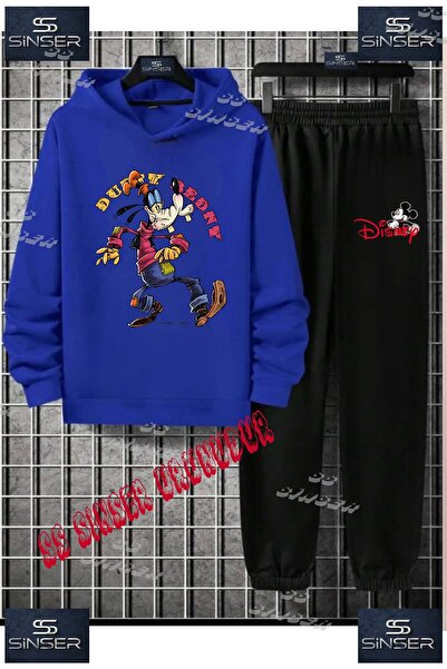 SS SİNSER Детски унисекс "DUFFY SEFLL" специален принт с качулка