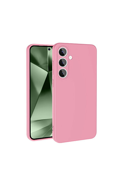 ECRUZ غطاء حماية لهاتف جالاكسي إس 24 إف إي من إي سي آر زد - وردي