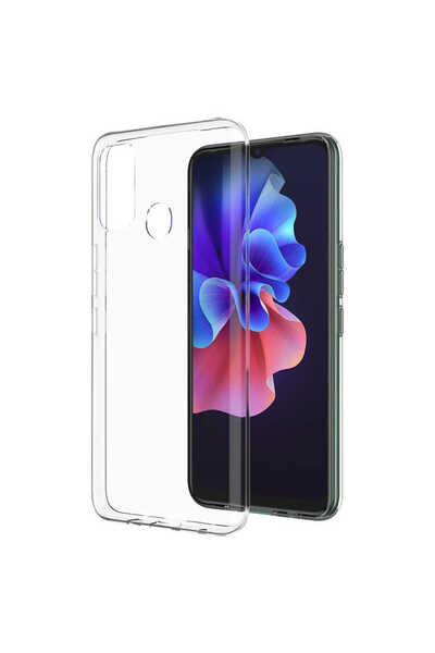 ECRUZ غطاء حماية من السيليكون الفائق من ECRZ لهاتف Tecno Spark 7T - عديم اللون