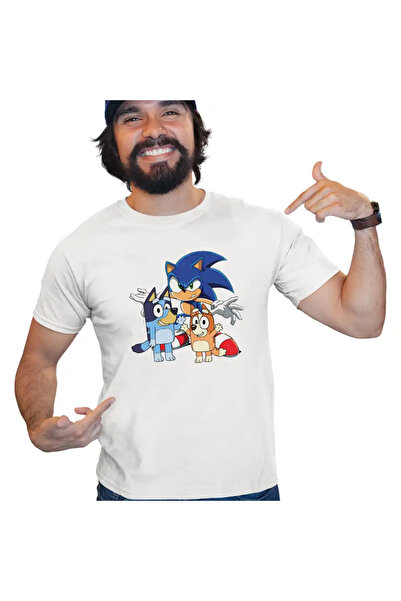 OEM Tricou Barbati Sonic Blue Bingo Bluey